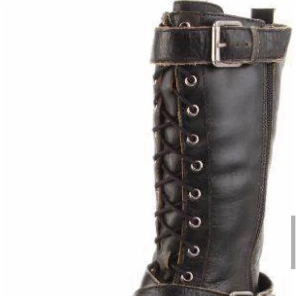 Matisse Black Combat Boots size 9 - Picture 2 of 9